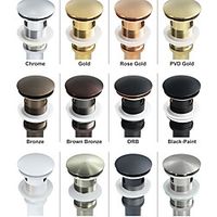 Faucet Accessory - Superior Quality Pop-up Water Drain With Overflow Contemporary Brass Lightinthebox Faucet Accessory - Superior Quality Pop-up Water Drain With Overflow Contemporary Brass Lightinthebox