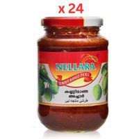 Nellara Tender Mango Pickle 400g Glass Jar (Pack of 24)