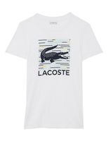 Lacoste Sport Graphic Logo Flowing Cotton Tennis T-Shirt - thumbnail