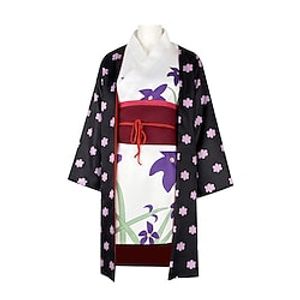 Inspired by One Piece Film: Red Nico Robin Anime Cosplay Costumes Japanese Cosplay Suits Kimono Coat For Women's miniinthebox