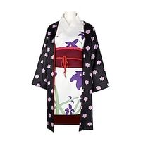 Inspired by One Piece Film: Red Nico Robin Anime Cosplay Costumes Japanese Cosplay Suits Kimono Coat For Women's miniinthebox - thumbnail