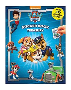 Phidal Nick Paw Patrol Sticker Book Treasury