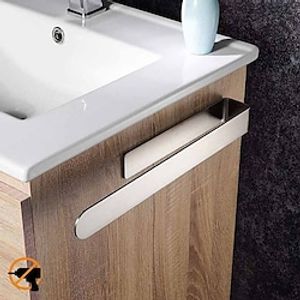 Towel Rack Self Adhesive 304 Stainless Steel Bathroom Toilet Towel Rack Kitchen Self-adhesive Towel Ring Hardware Rack miniinthebox