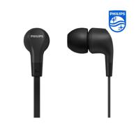 Philips In Ear Black Headphone With Mic-TAE1105BK/00