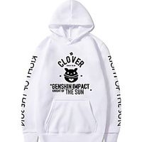 Inspired by Genshin Impact Klee Hoodie Anime 100% Polyester Anime Harajuku Graphic Kawaii Hoodie For Men's  Women's  Couple's Lightinthebox - thumbnail