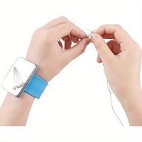 1pcs Magnetic Sewing Pincushion Wrist Magnetic Pin Holder, Square Pin Cushion Holder With Silicone Wristband For Hair Clips, Sewing Lightinthebox - thumbnail