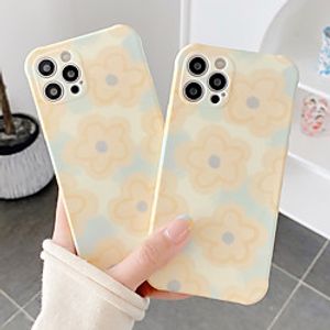 Phone Case For Apple Back Cover iPhone 12 Pro Max 11 SE 2020 X XR XS Max 8 7 Shockproof Dustproof Graphic Flower TPU miniinthebox