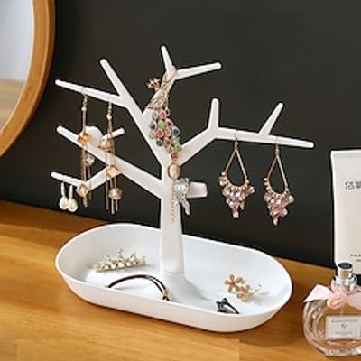 Entry Key Storage Rack Porch Desktop Storage Box Creative Ornaments Bird Tree Jewelry Rack Shelf Organizer Home Organization Box Lightinthebox