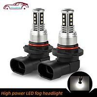 OTOLAMPARA 2PCS Import ZES Chip Car LED Fog Light Bulb HB4 30W 5500K White Color 4 Sides Lightness Inset Driver Design LED Foglight Bulb 9006 IP68 Waterproof miniinthebox - thumbnail