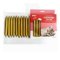 Bioline Cord Sausage Tasty Snacks for Cat 10PC (UAE Delivery Only)