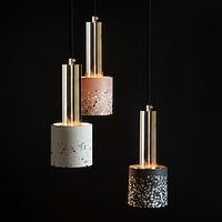 LED Pendant Light Bedside Light Modern Black White Pink Synthetic Aquamarine Ear Cuff Vintage Style Guitar Number Cute Earrings Jewelry Light For Stage Bar Living Room Bedroom Lightinthebox - thumbnail