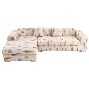 Print Dustproof Stretch Slipcovers Stretch Sofa Cover Super Soft Fabric Couch Cover Fit For 1 to 4 Cushion Couch And L Shape Sofa (You will Get 1 Throw Pillow Case as free Gift) Lightinthebox