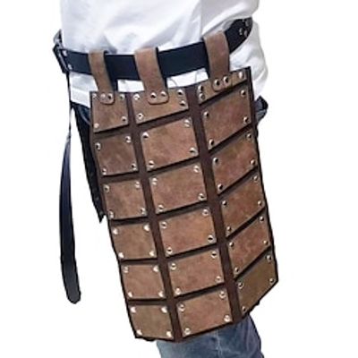 Retro Vintage Medieval Renaissance Steampunk 17th Century Armor Warrior Viking Unisex Cosplay Costume Halloween LARP Belt Lightinthebox