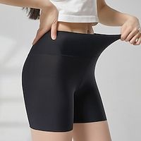 Activewear Shorts Pure Color Splicing Women's Performance Training Sleeveless High Polyester Lightinthebox - thumbnail
