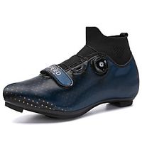 Men's Trainers Athletic Shoes Comfort Shoes Sporty Athletic Cycling Shoes PU Non-slipping Blue Gray Rainbow Fall miniinthebox - thumbnail