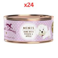Terra Canis Minis Game Venison Dog Wet Food 100G (Pack of 24)