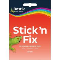 Bostik Stick 'N Fix Reusable Adhesive Tack - White 45g