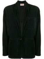 Kenzo Pre-Owned 1980's single breasted blazer - Black