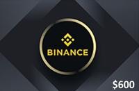 Binance Crypto Gift Card (USDT) $600 - Email Delivery