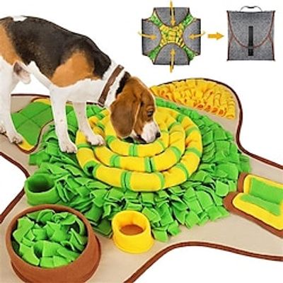 Cross-border new pet sniffing pads Interactive foraging toys for dogs and cats train dogs to smell slow food sniffing pads Lightinthebox