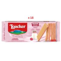 Loacker Raspberry Yoghurt Wafers 18X150G
