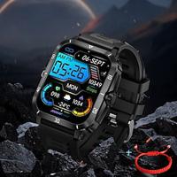 KT71 Smart Watch 1.96 inch Smartwatch Fitness Running Watch Bluetooth Pedometer Call Reminder Activity Tracker Compatible with Android iOS Women Men Long Standby Hands-Free Calls Waterproof IP 67 Lightinthebox