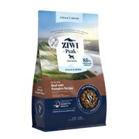 Ziwi Peak Steam & Dried Grass-Fed Beef With Pumpkin Recipe Dry Dog Food 1.5Kg