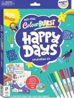 Mindful Me Colour Burst Happy Days Colouring Kit | Hinkler