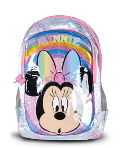 Disney Minnie Mouse Rainbow Paradise 18 inch Backpack