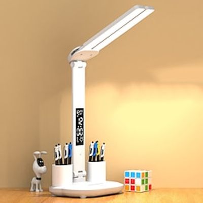 Eye Protection Desk Lamp Led Learning Student Dormitory Charging Reading Desk Led Desk Lamp Folding Intelligent Desk Lamp Bedroom Lightinthebox