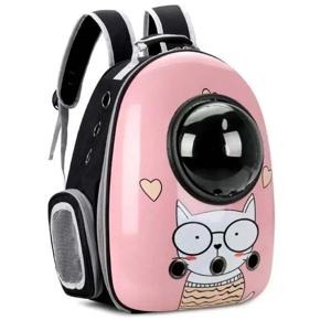 Cozy Paws Mr.Kitty Transparent Capsule Pet Travel Backpack - 42 Cm X 32 Cm X 29 Cm