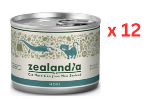 Zealandia Cat Wet Food Hoki Pate-185gmx12