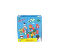 Tabaluga Wooden Block 75 Parts Blue Combo Tabaluga Wooden Block 75 Parts Blue Combo