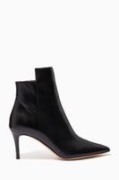 Low Ankle Boots in Leather Low Ankle Boots in Leather
