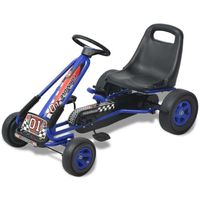 Megastar Crash N Go Kart Pedal Bike - Blue (UAE Delivery Only)