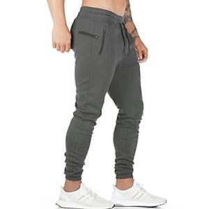 Men's Sweatpants Joggers Trousers Pocket Drawstring Plain Comfort Breathable Outdoor Daily Going out Fashion Casual Black Army Green miniinthebox