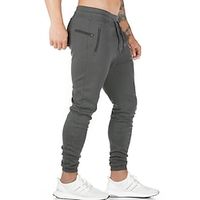 Men's Sweatpants Joggers Trousers Pocket Drawstring Plain Comfort Breathable Outdoor Daily Going out Fashion Casual Black Army Green miniinthebox - thumbnail