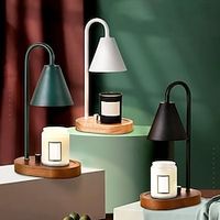 Aromatherapy wax lamp timed Nordic melting candle Moscow diffuser internet celebrity retro bedroom bedside lamp mobile APP remote control Lightinthebox - thumbnail