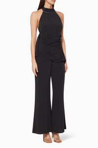 Cacti Halter Top & Wide-Leg Pants Set Cacti Halter Top & Wide-Leg Pants Set