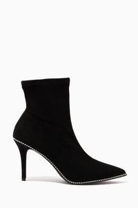 Whitny Booties in Suede