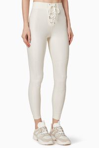 Liquid Lace Up Leggings