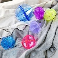 4pcs Multicolor Decontamination Laundry Ball Anti-Tangle Washing Machine Cleaning Household Supplies Lightinthebox