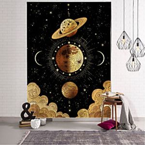 Wall Tapestry Art Deco Blanket Curtain Hanging Home Bedroom Living Room Decoration Universe Planet Astronaut Series Lightinthebox