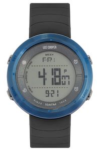 Lee Cooper Originals Mens Digital Grey Dial Watch - ORG05602.921