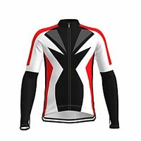 21Grams Men's Long Sleeve Cycling Jersey Summer Spandex Green Red Fluorescent Bike Top Mountain Bike MTB Road Bike Cycling Quick Dry Moisture Wicking Sports Clothing Apparel  Athleisure Lightinthebox - thumbnail