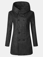 Double-breasted Wool Trench Coat