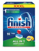 Finish Dishwasher Tablets All in One Lemon 90s