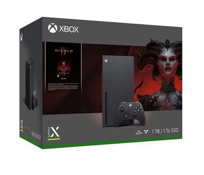Microsoft Xbox Series X (1TB) Console with Diablo IV