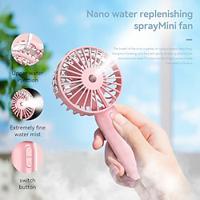 USB handheld fan mini portable folding spray small fan Lightinthebox