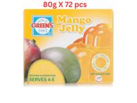 Green's Jelly Mango (Pack Of 6 X 12 X 80g)